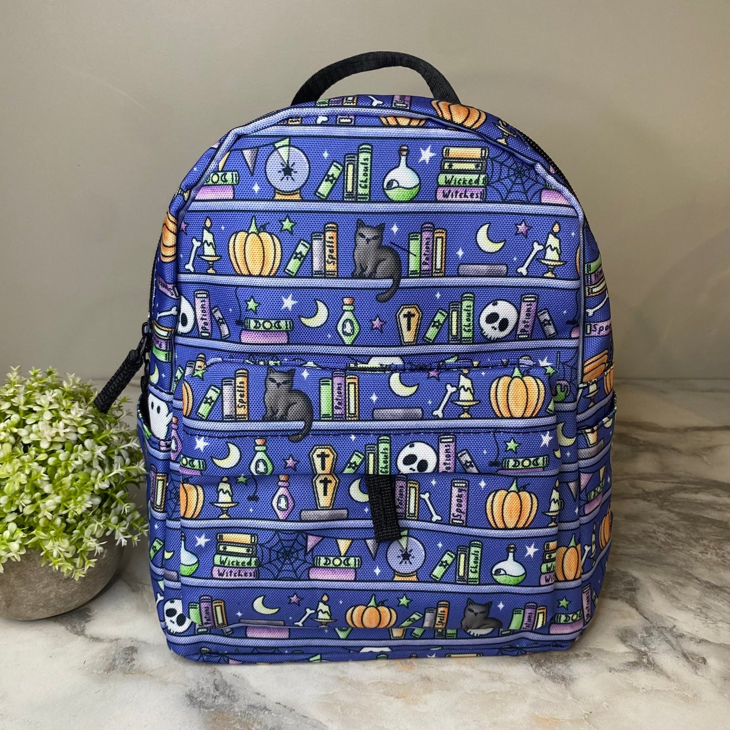 Mini Backpack - Halloween - Potion Spell Shelf