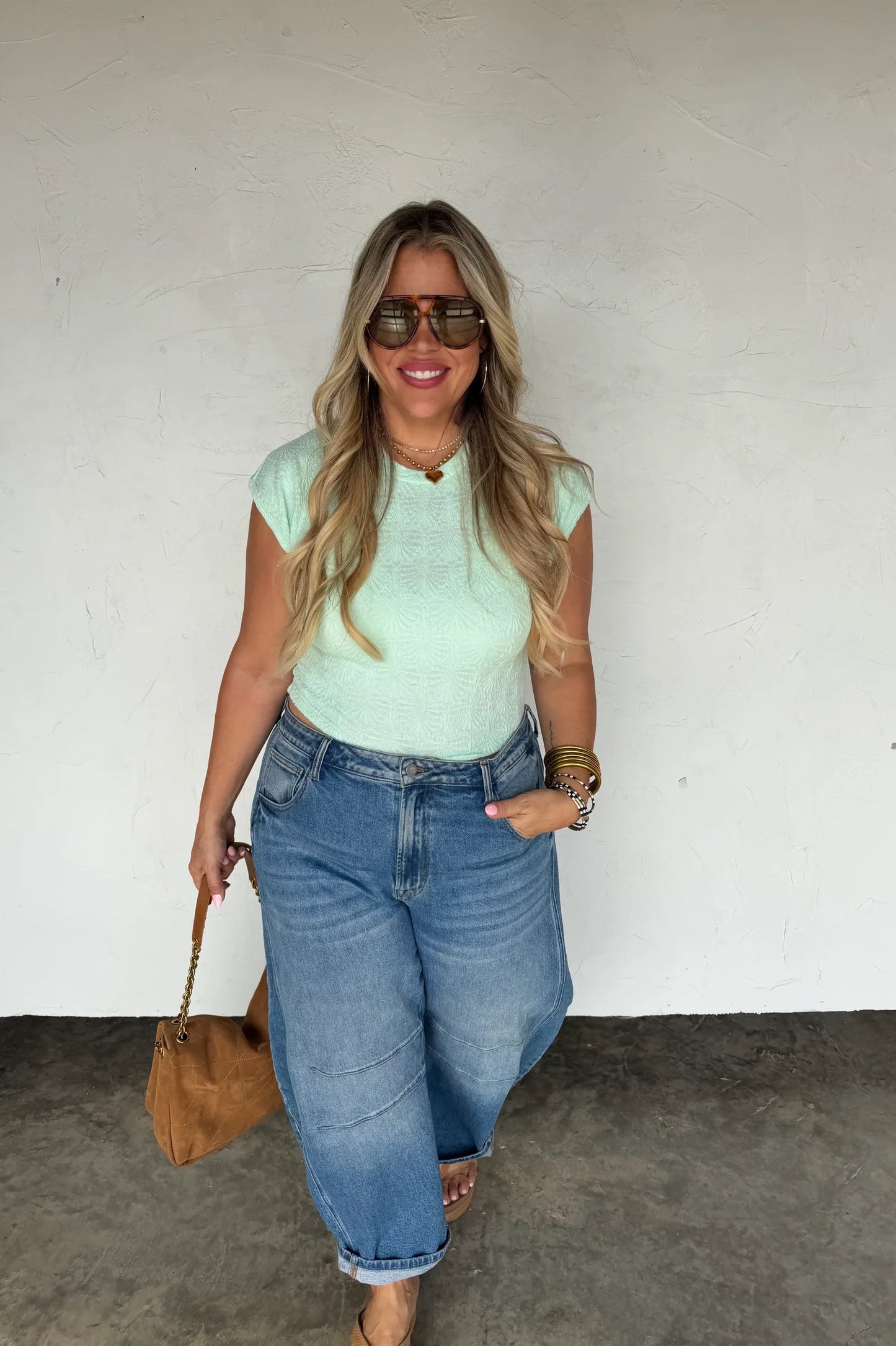 PREORDER: Spring Harley Cap Sleeve Basic Top