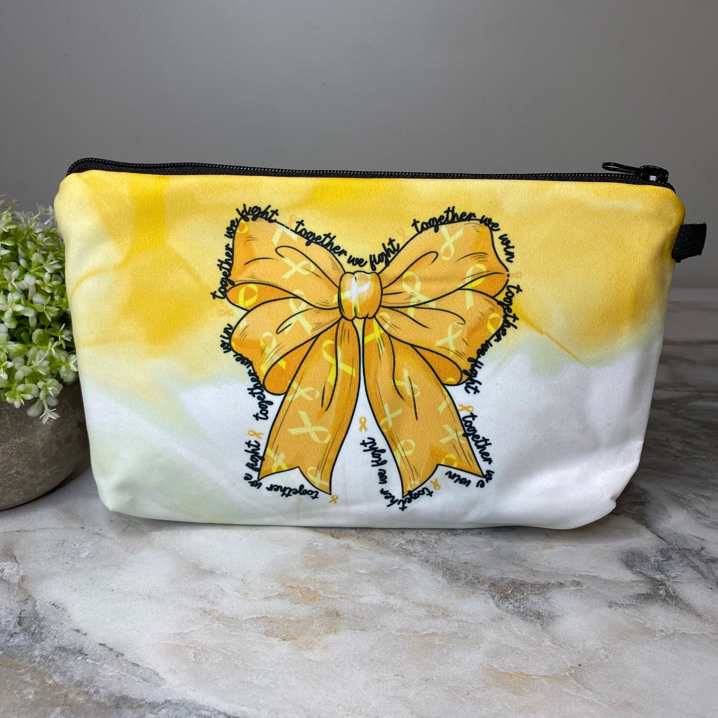 Pouch - Yellow Ribbon Together We Fight