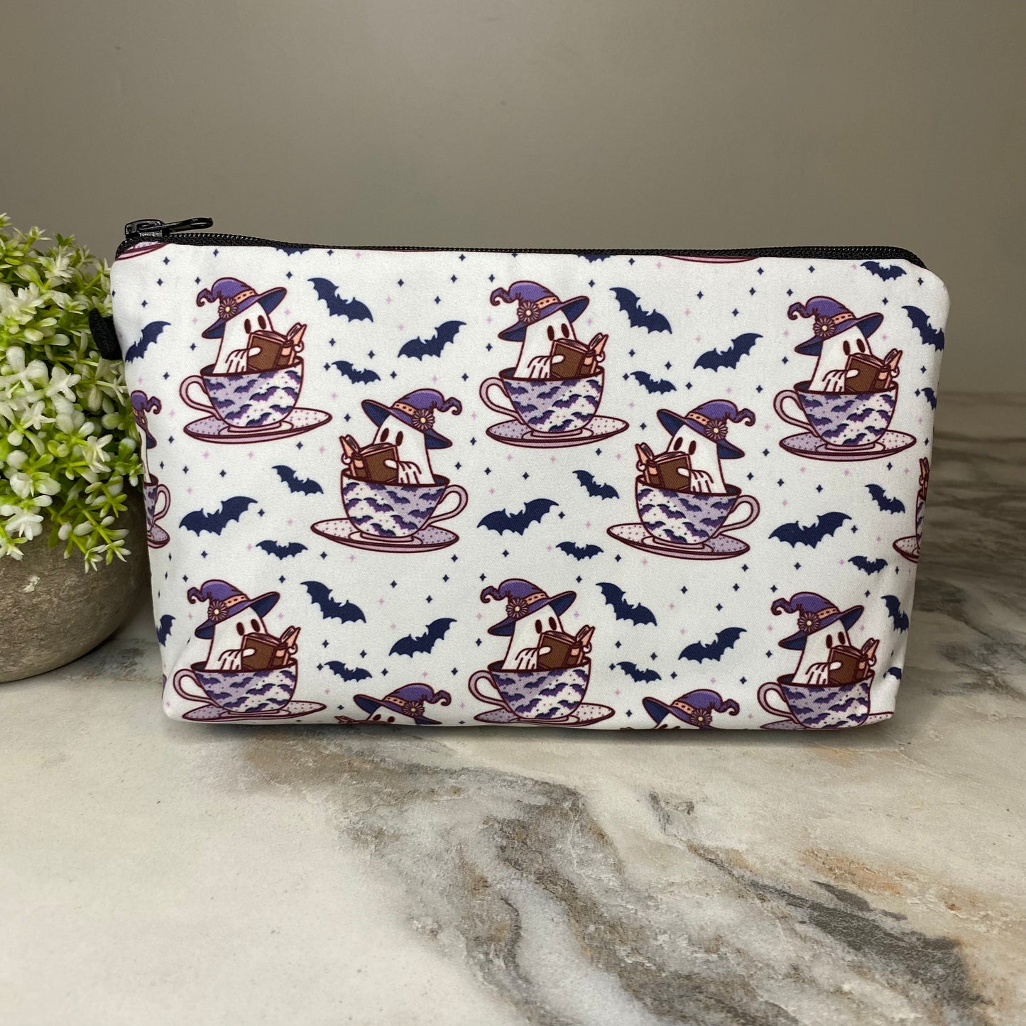 Pouch - Ghost Book Tea Cup