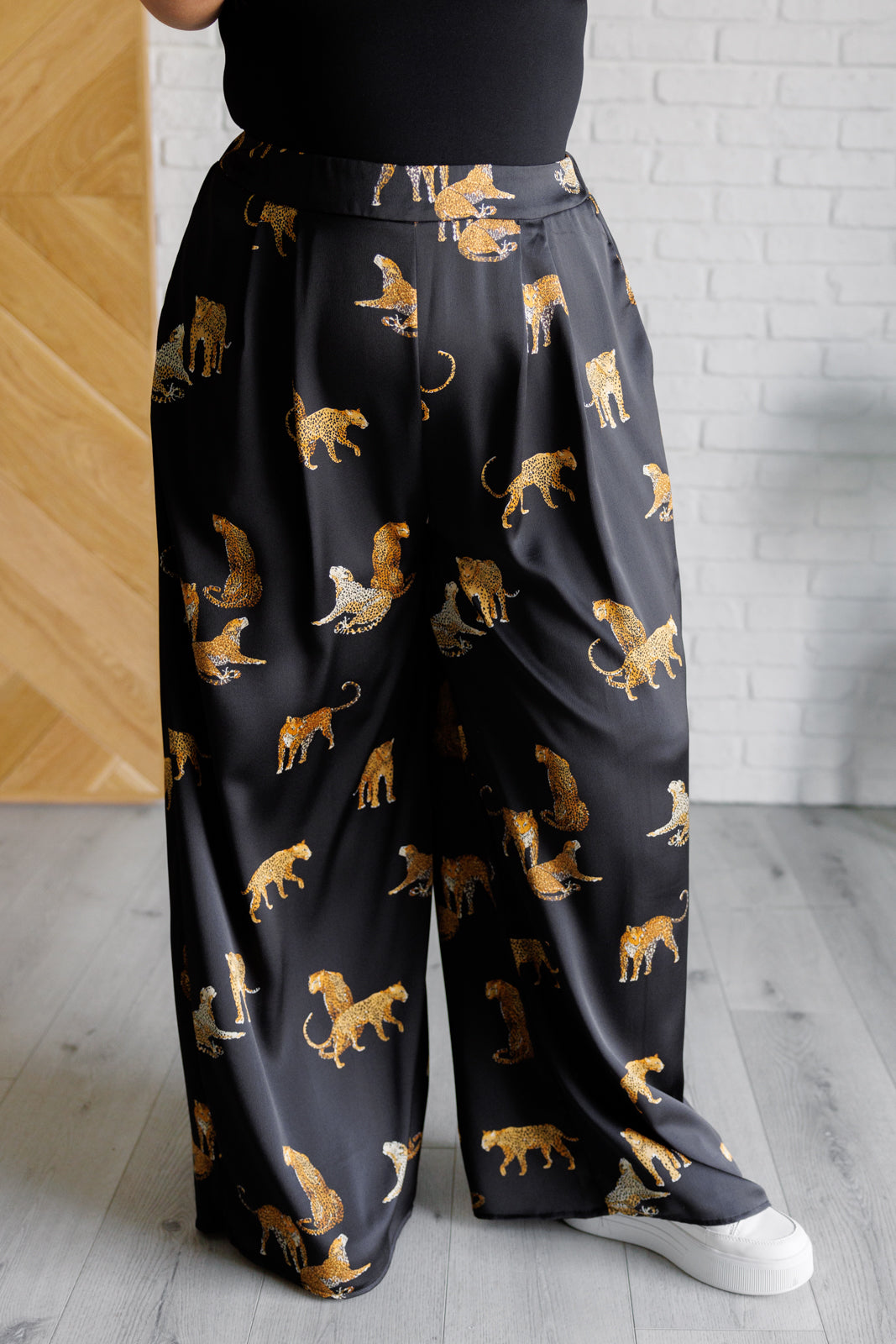Legendary in Leopard Satin Wide Leg Pants – The Wild Fern Boutique