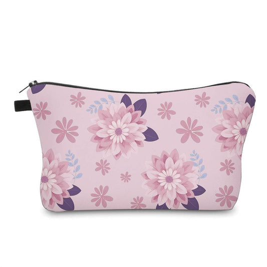 Pouch - Pink And Blue Floral