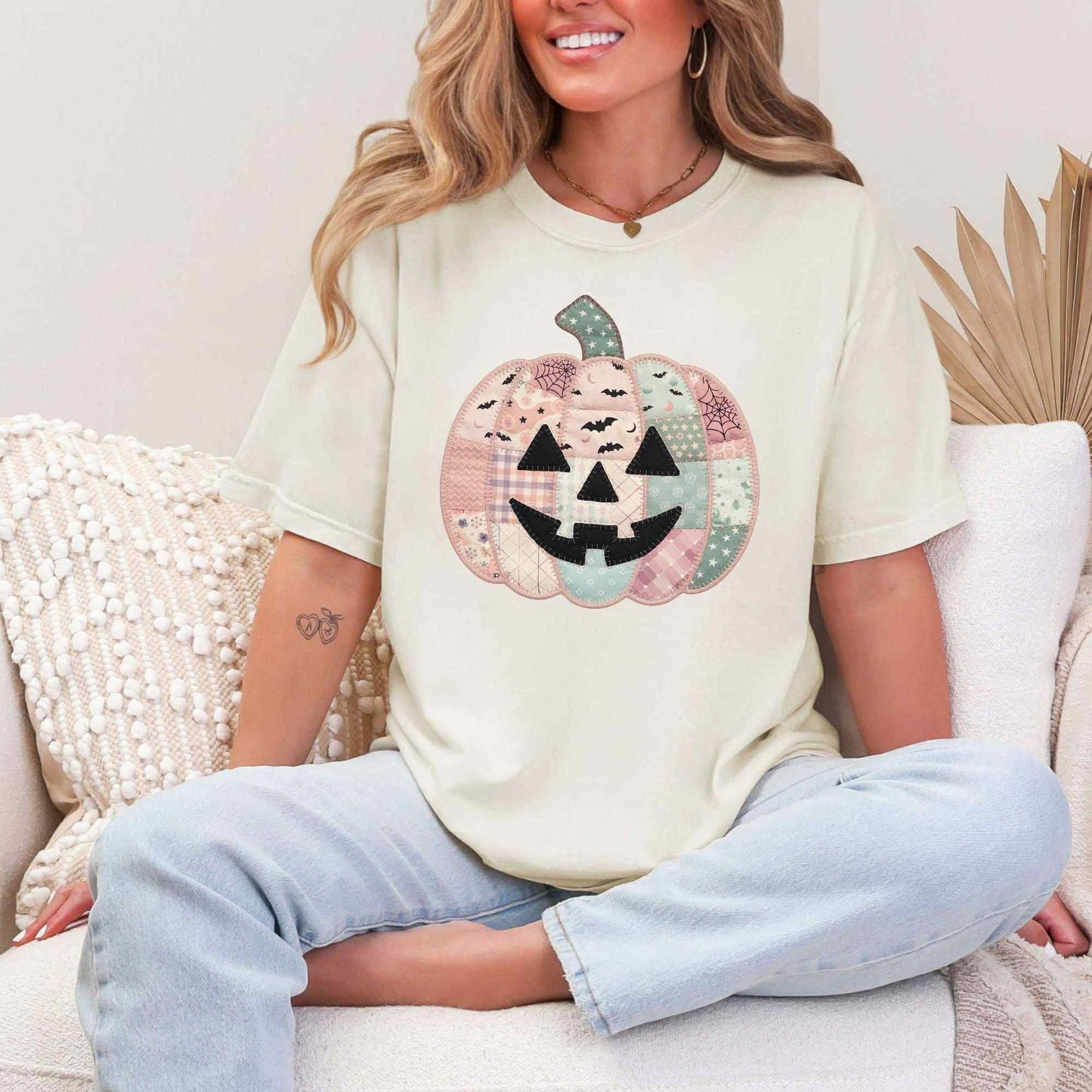 Boho Jack o' lantern