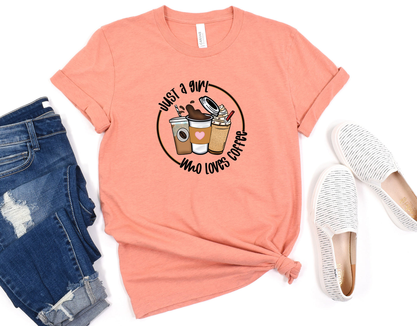 Just a Girl Who Loves Coffee T