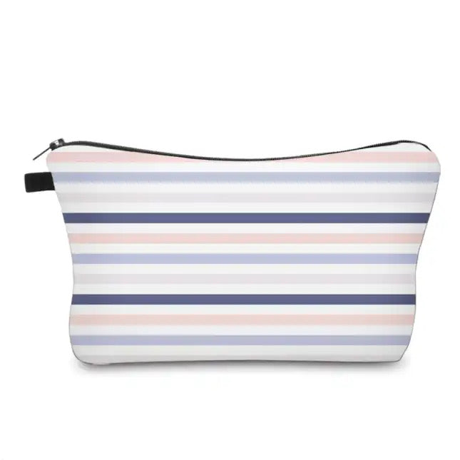 Pouch - Lavender Stripe