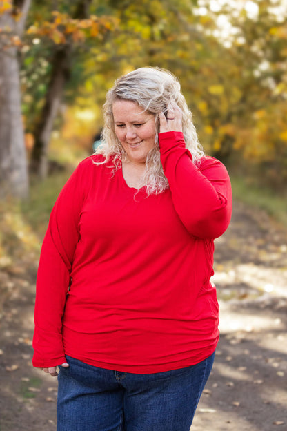 Larissa Long Sleeve - Red