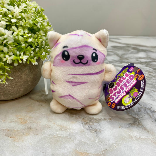 Bubble Stuffed Squishy Friends Toy - Halloween - Mummy