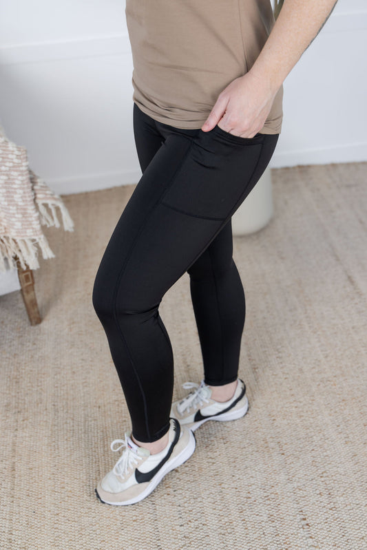 Athleisure Leggings - Black