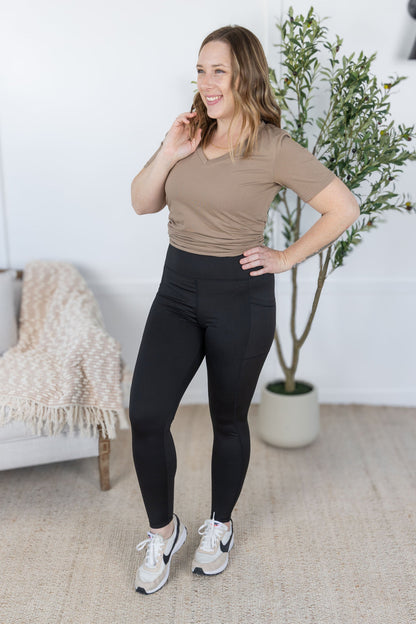 Athleisure Leggings - Black