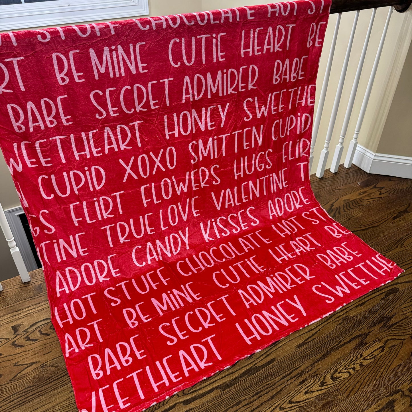 Blanket - Valentine Words