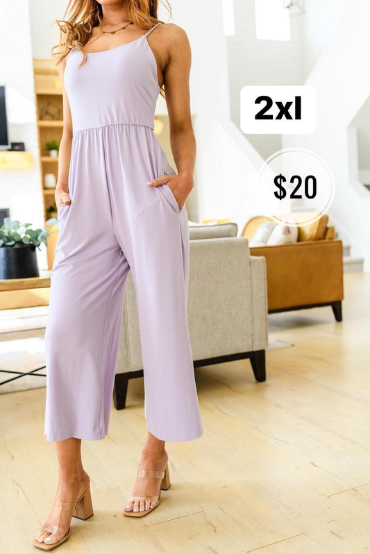 Lilac Jumpsuit Size 2xl
