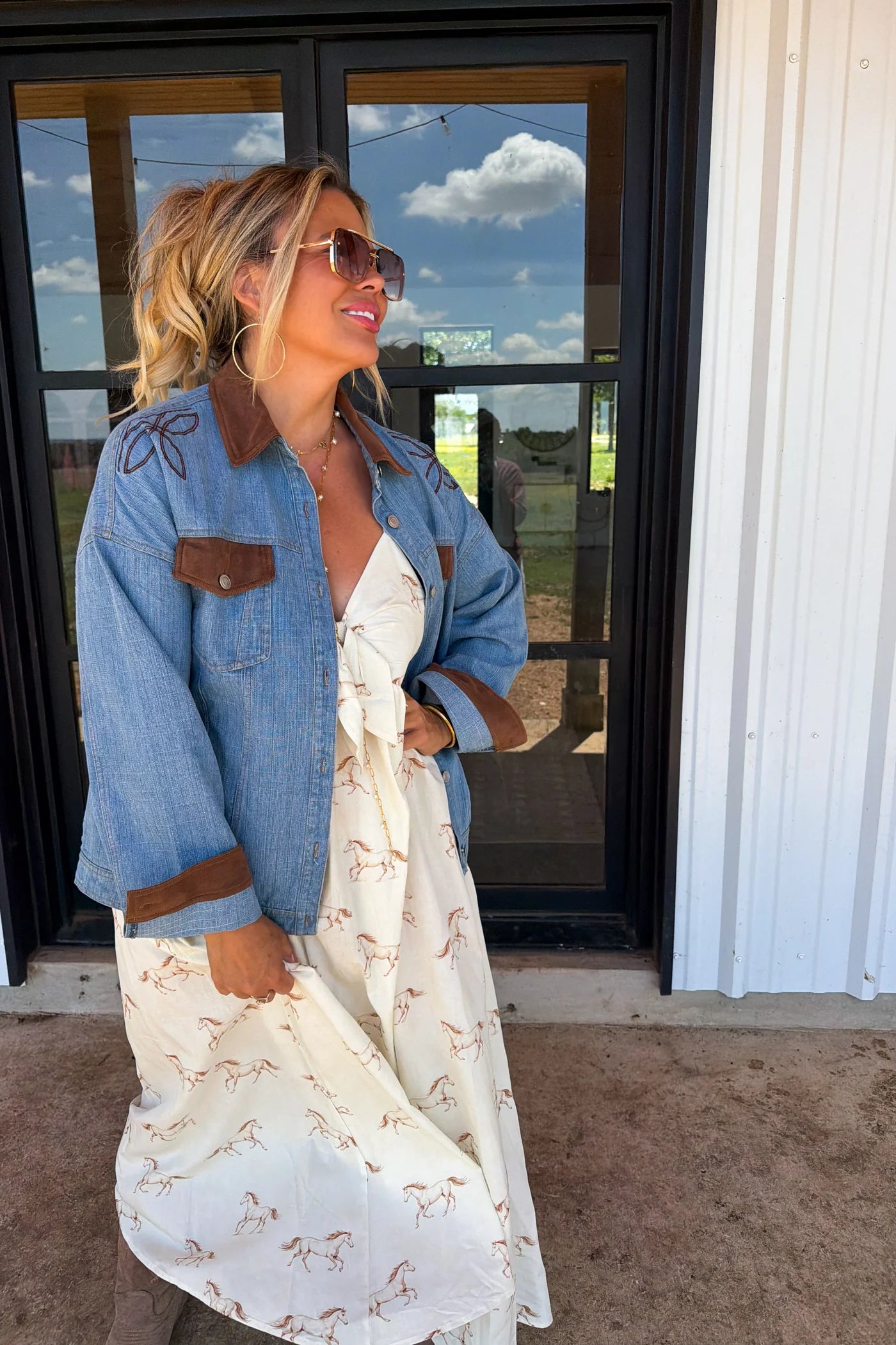 Prebook WESTERN CHARM MAXI DRESS