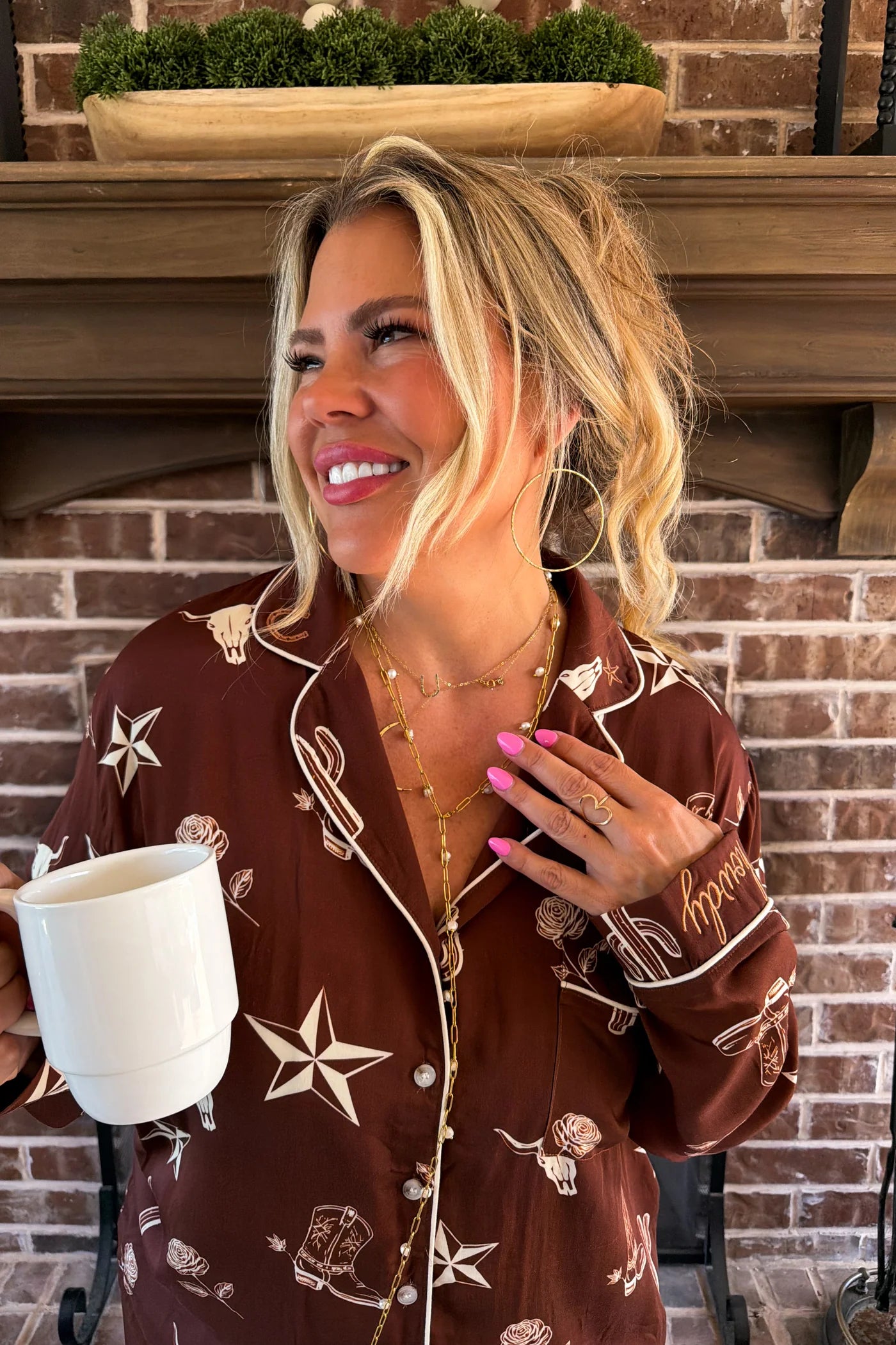 Prebook WESTERN NIGHTS LUXE PJ SET