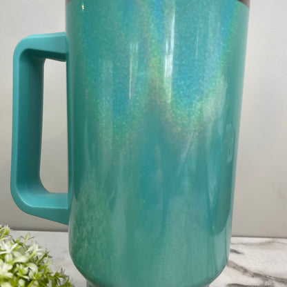 Tumbler 40oz - Shimmer - Teal