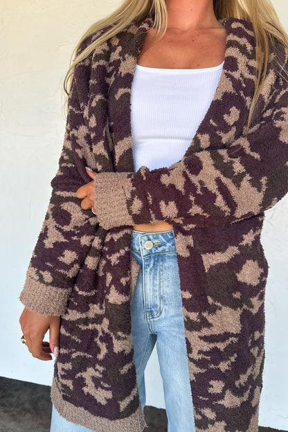 Prebook Camo Cloud Cardi