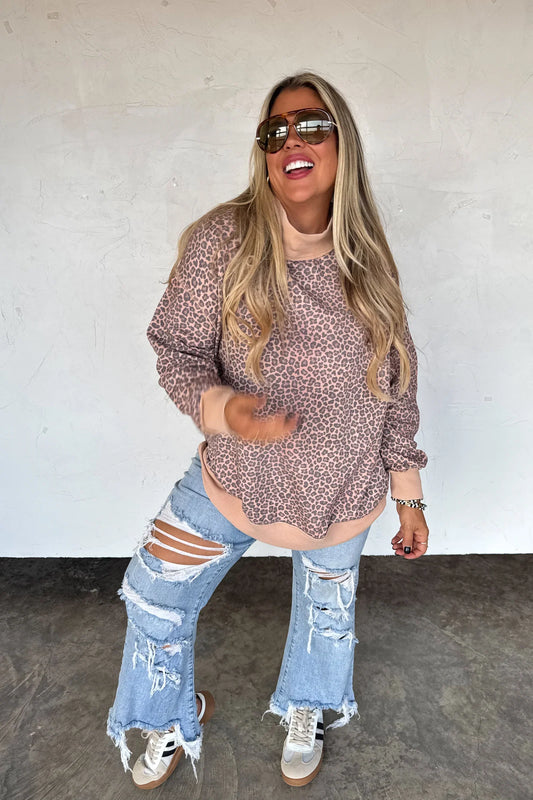 PREORDER: Miller Mock Neck Sweatshirt