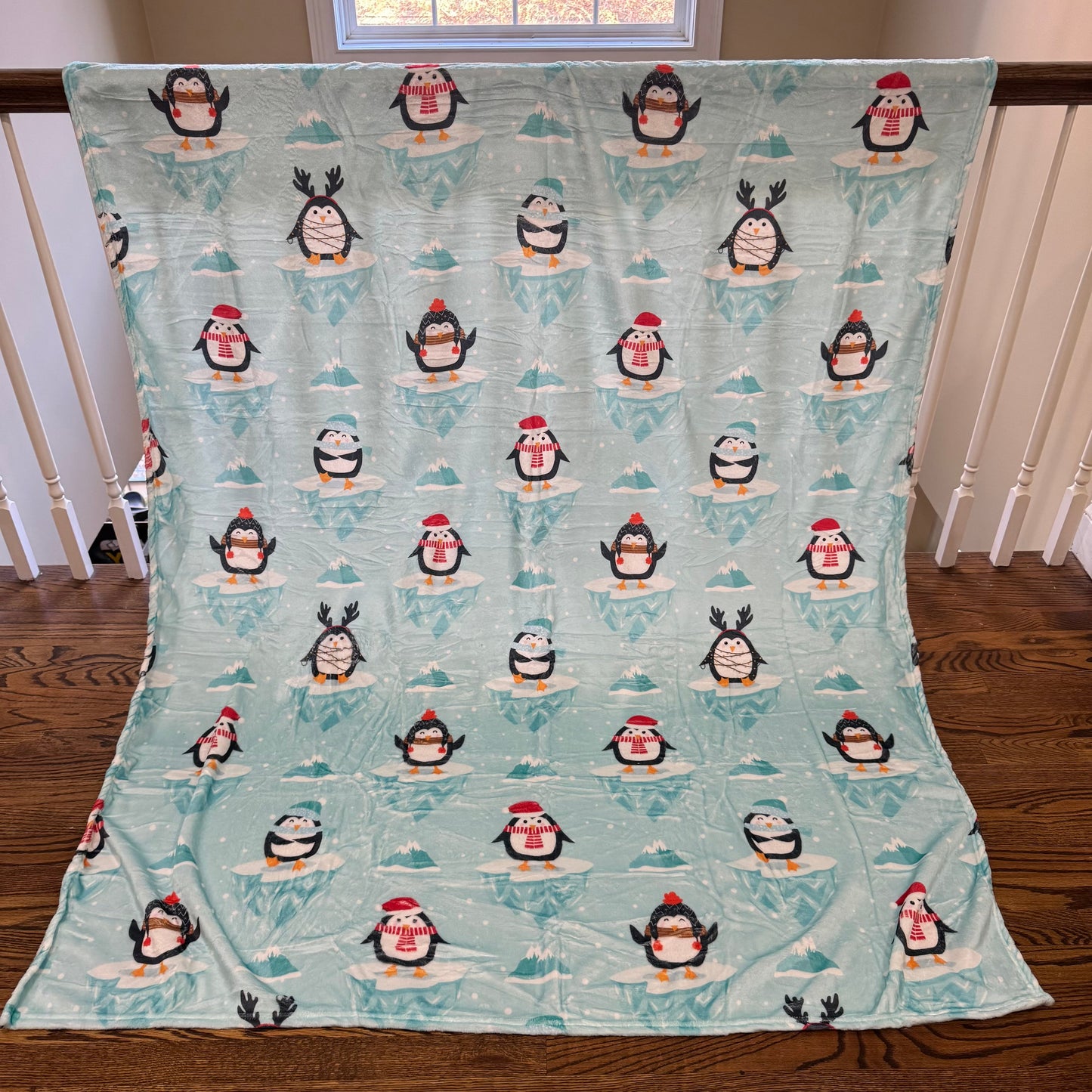 Blanket - Winter Christmas Penguin