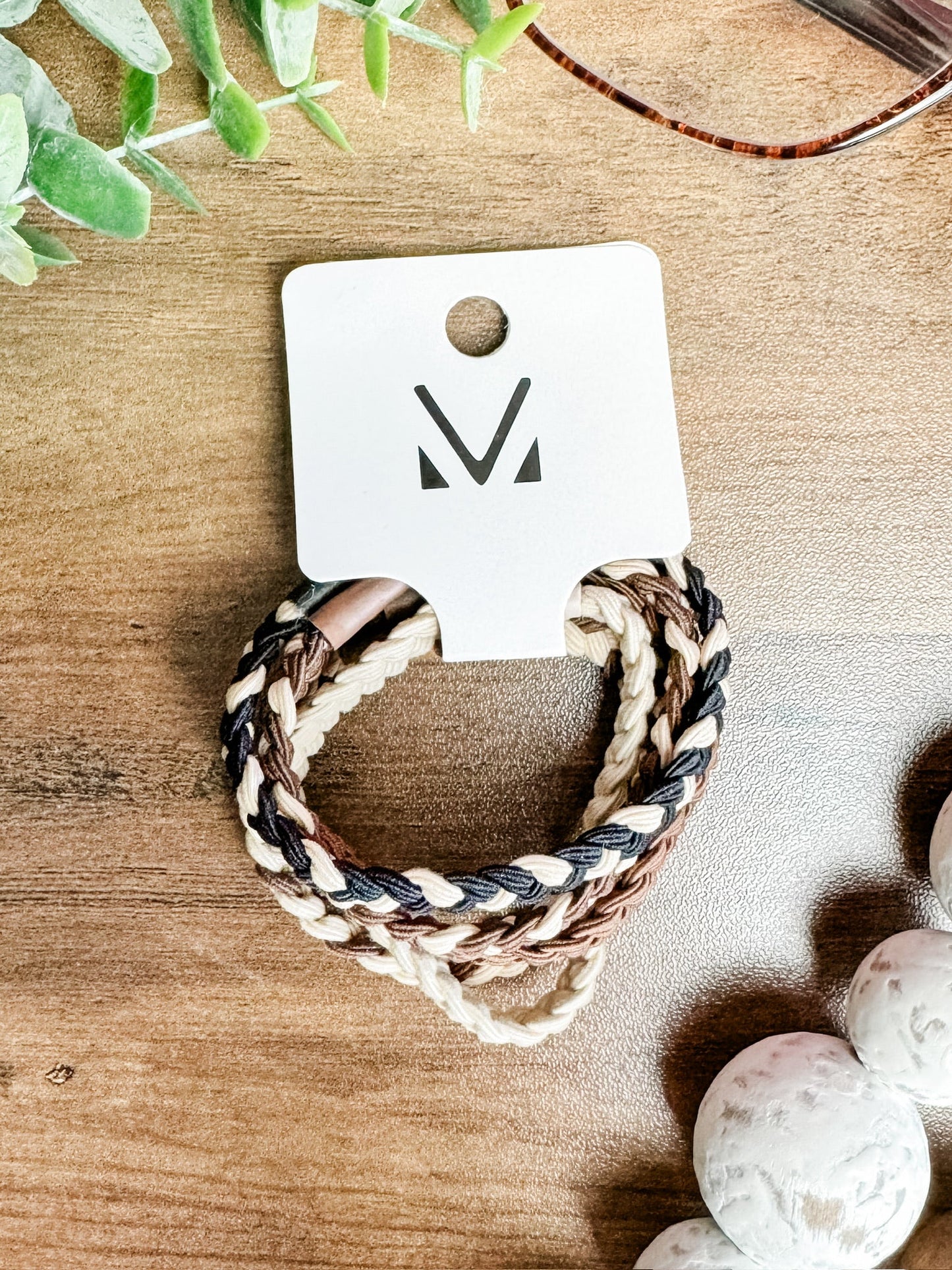 Hair Tie Bracelet Sets - Neutral Ropes | Hair Accessories