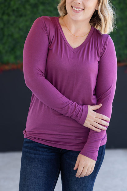Larissa Long Sleeve - Mulberry