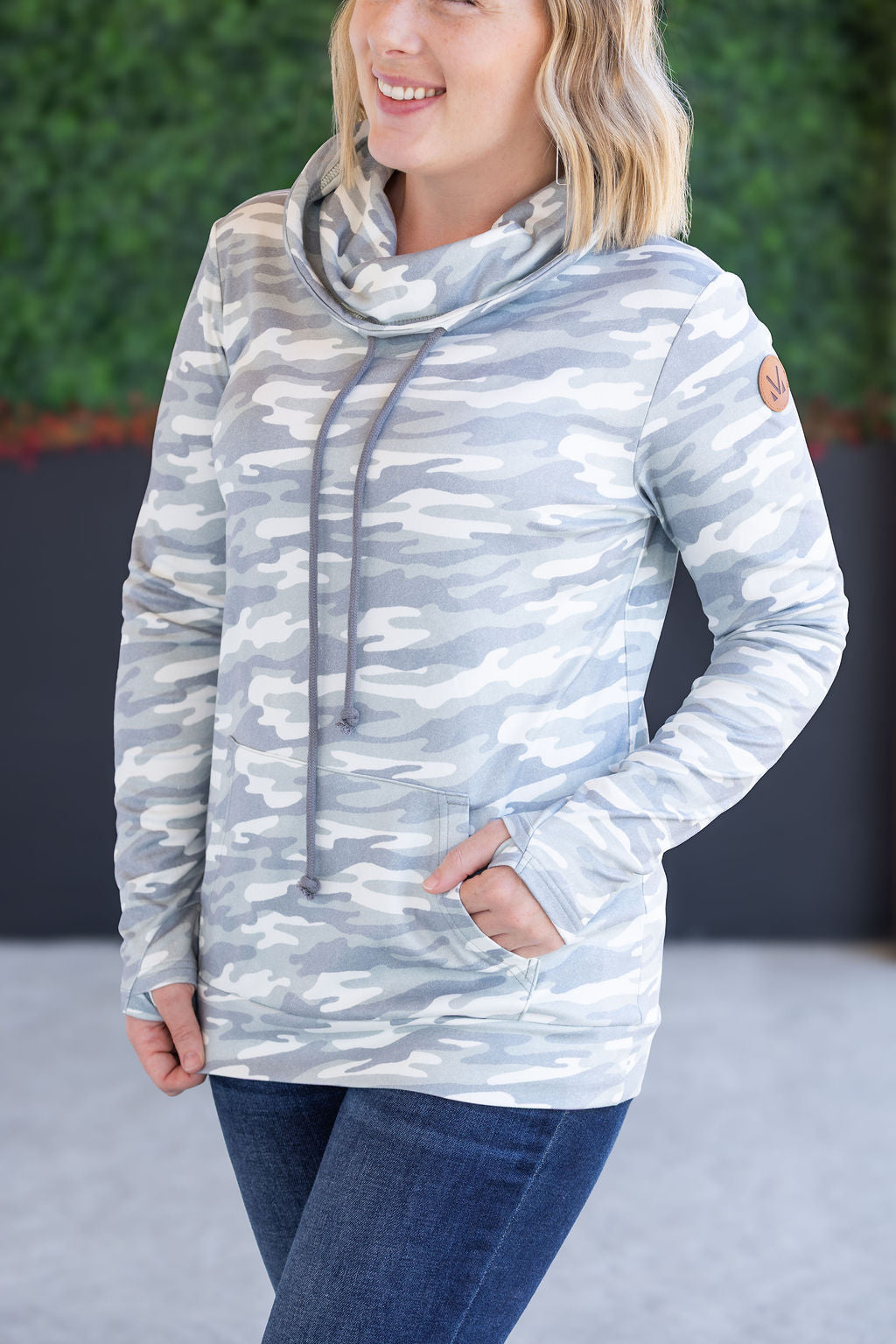 Soft Funnel Neck - Camo