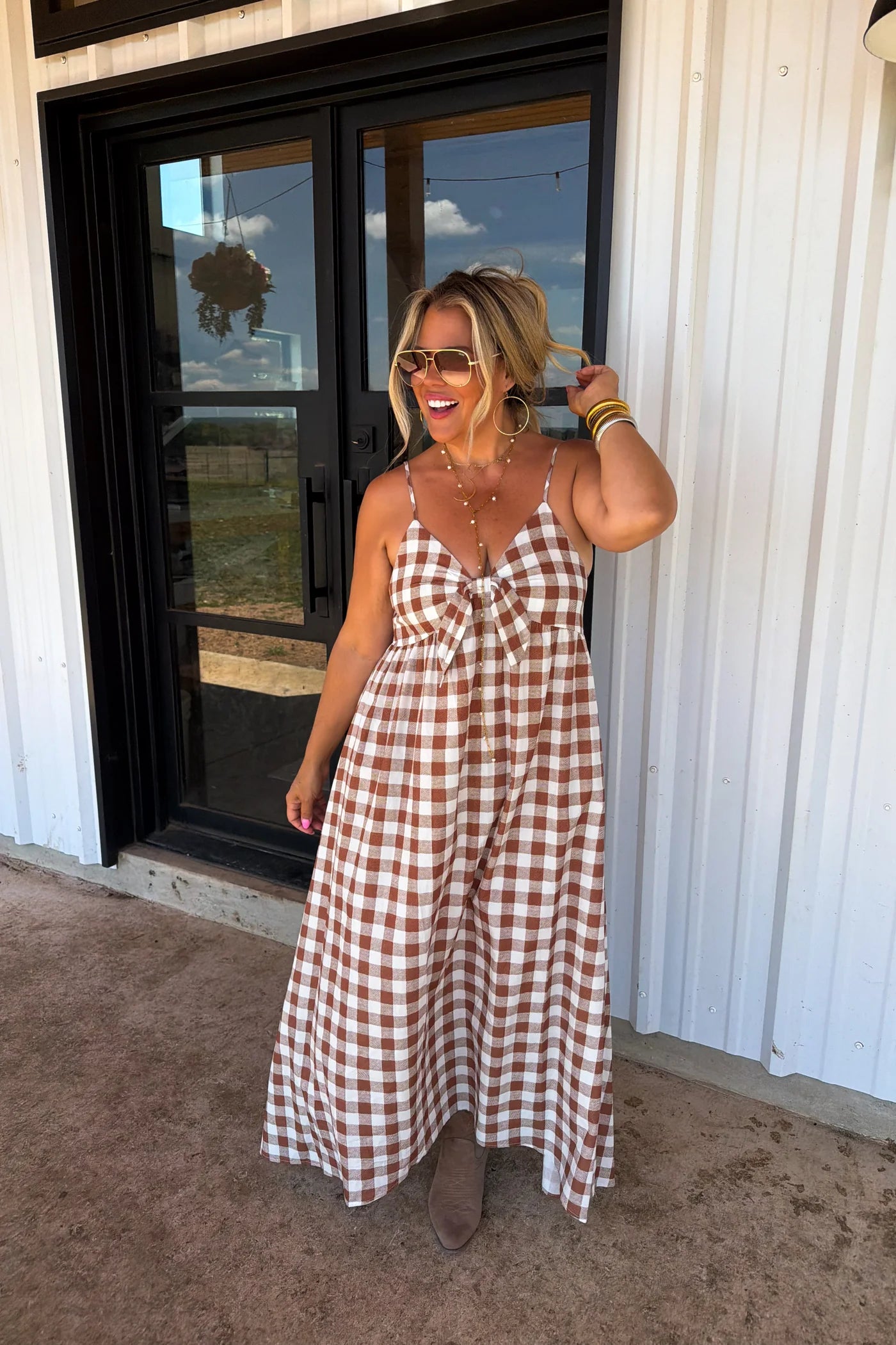 Prebook WESTERN CHARM MAXI DRESS