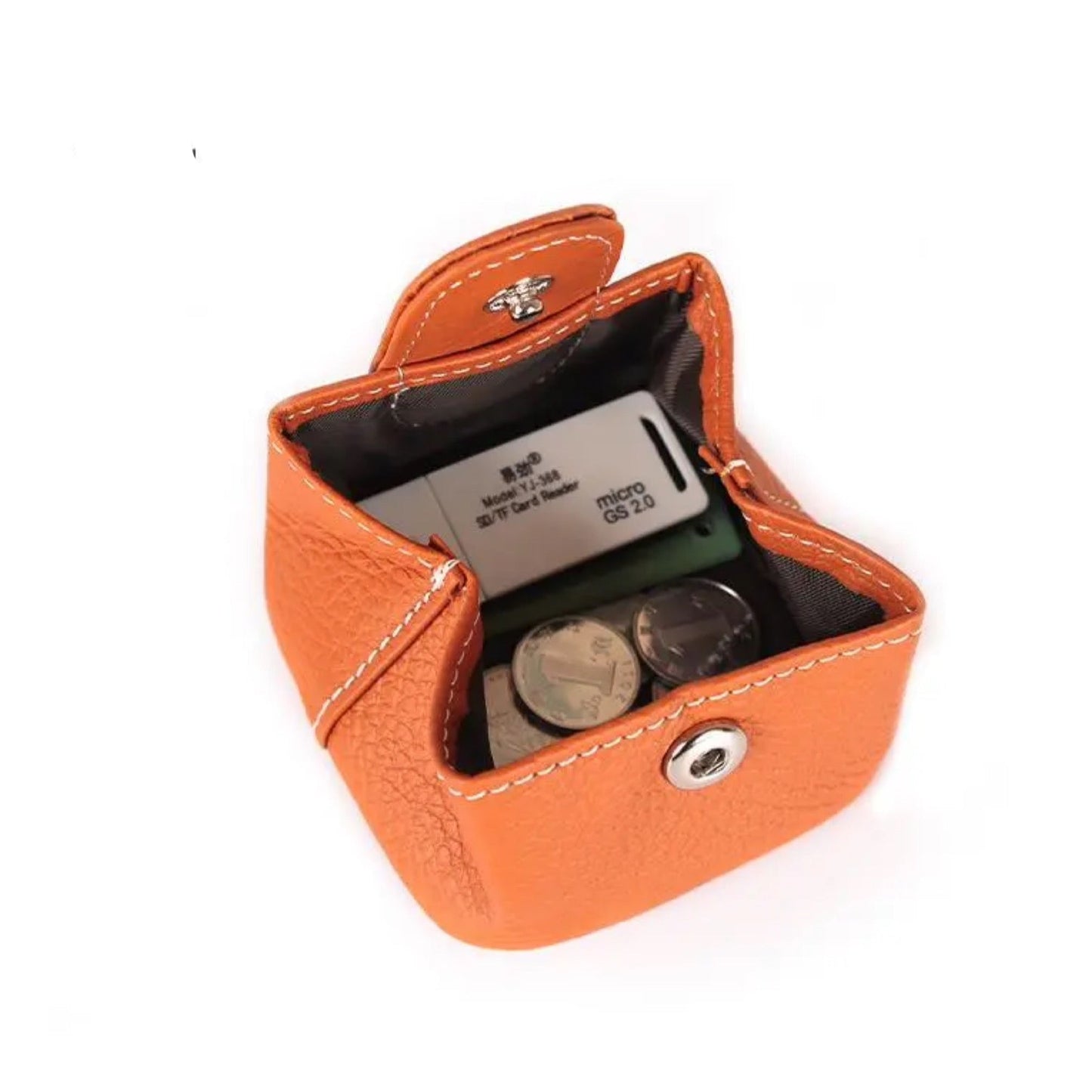 Coin Pouch Wallet - Genuine Leather