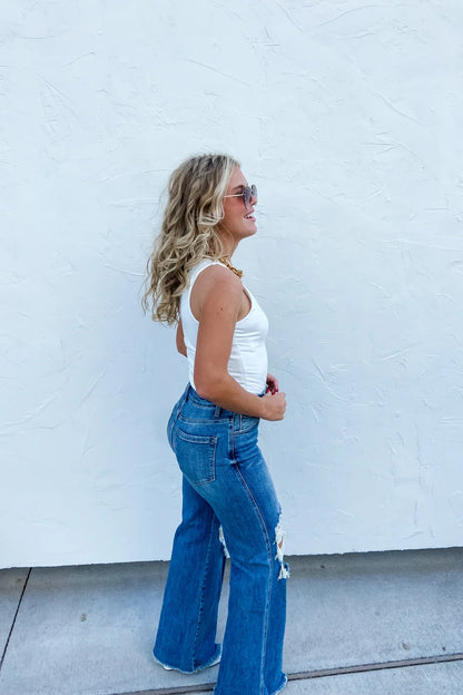 Prebook Famous Blakeley Distressed Jeans