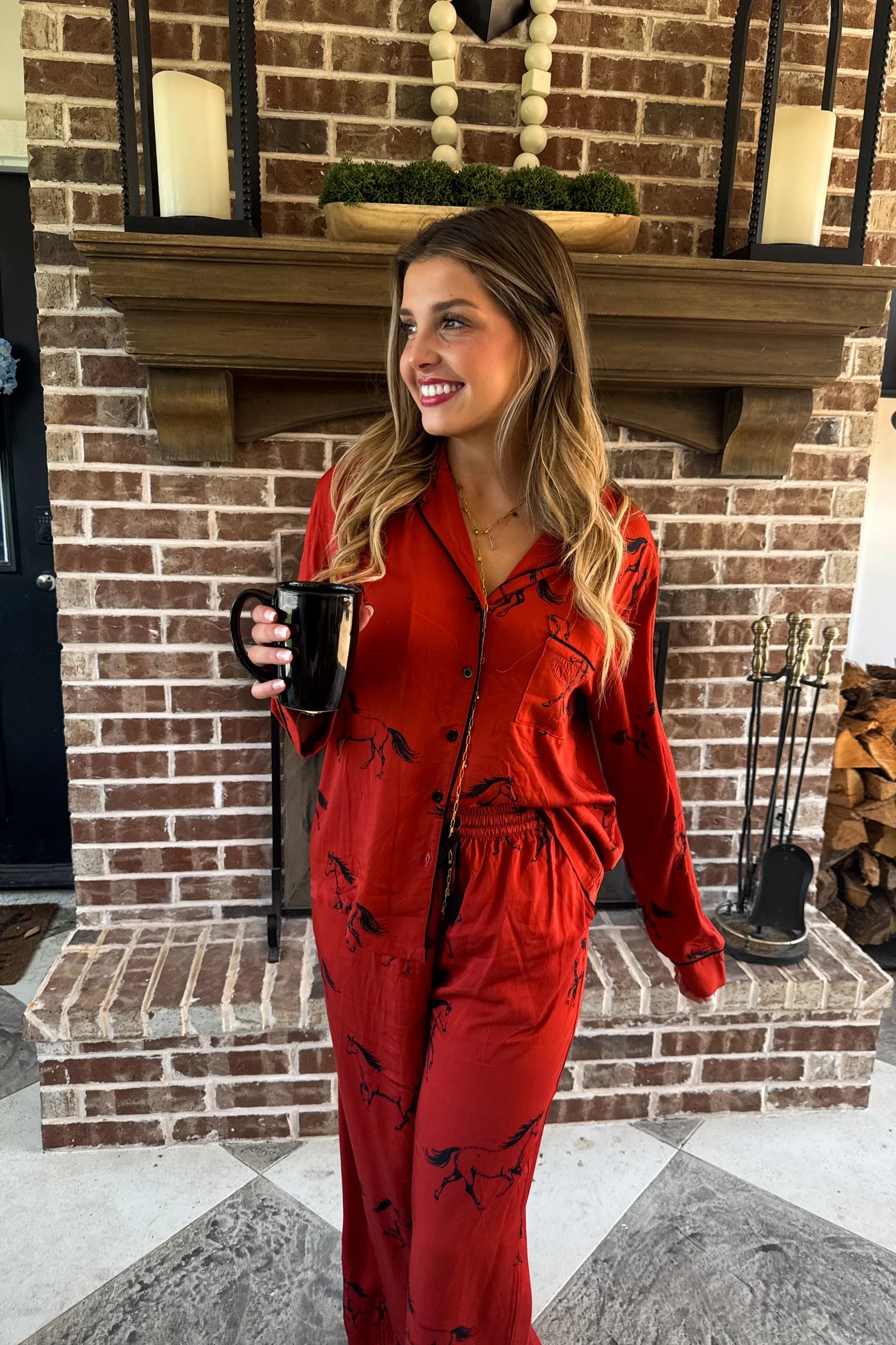 Prebook WESTERN NIGHTS LUXE PJ SET