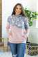 Ashley Hoodie - Blush and Floral