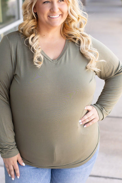 Larissa Long Sleeve - Olive