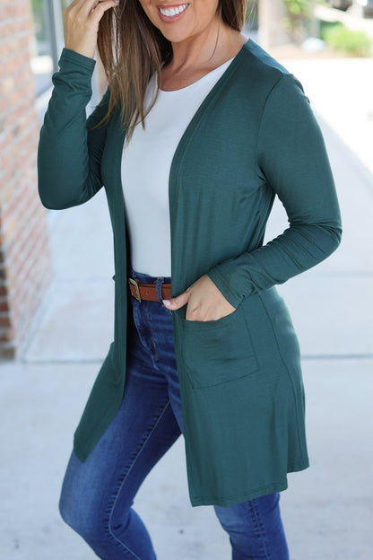 Classic Cardigan - Evergreen