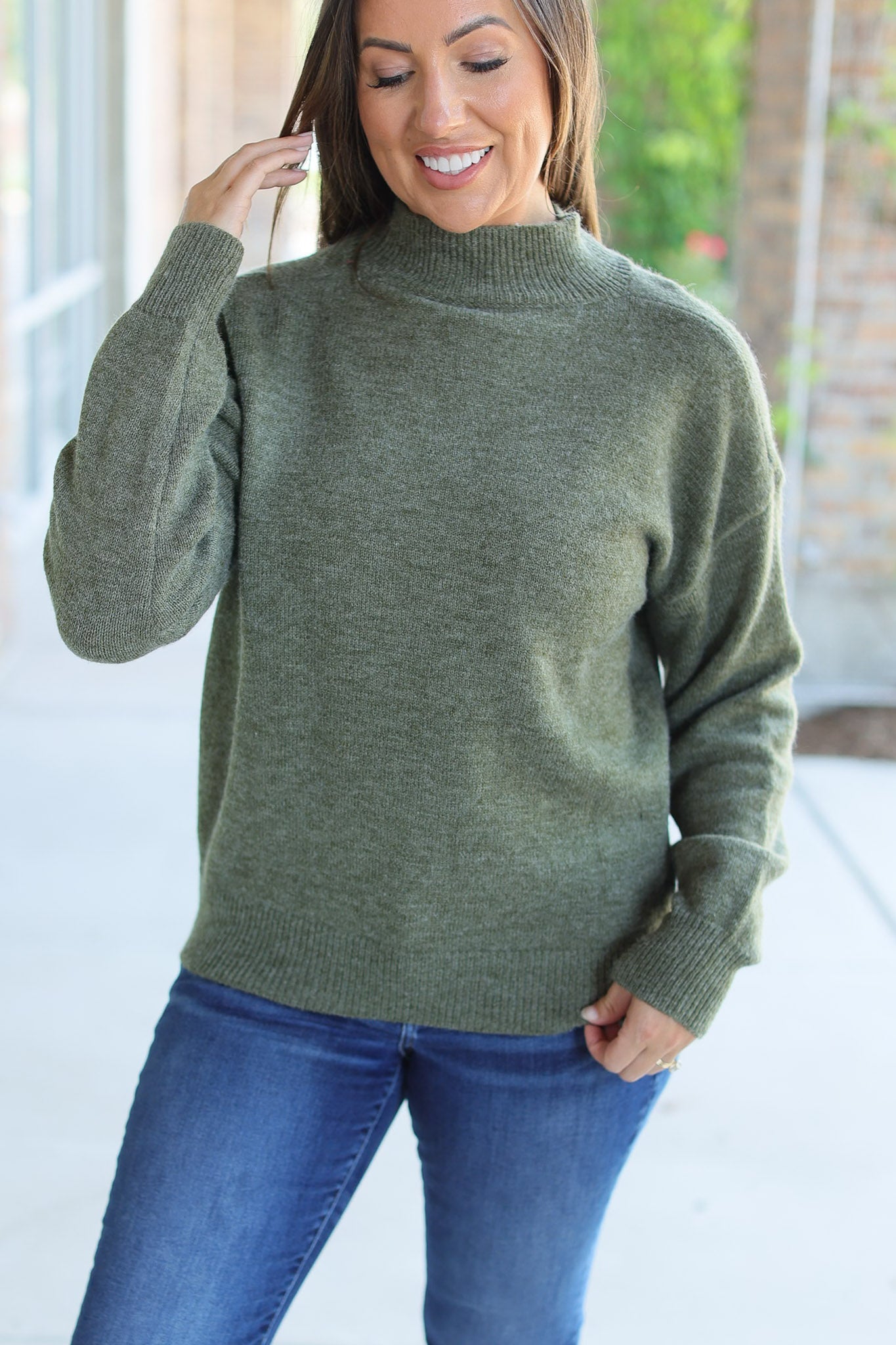 Molly Sweater - Olive