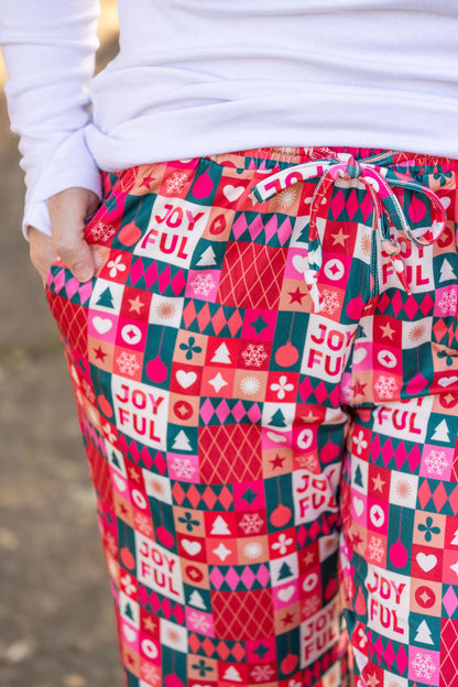 Joyful Holiday Lounge Pants