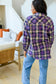 3 Color New Bleach Flannel Shirt