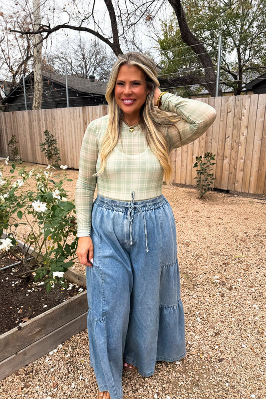 PREORDER: Southern Charm Dress It Up Mesh Tops