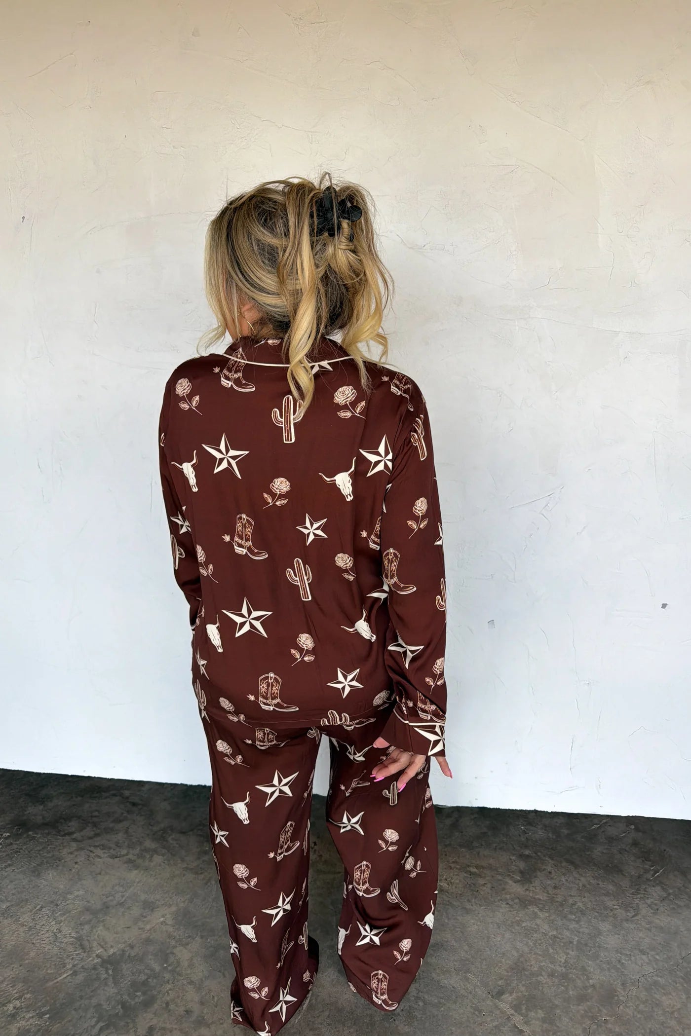 Prebook WESTERN NIGHTS LUXE PJ SET