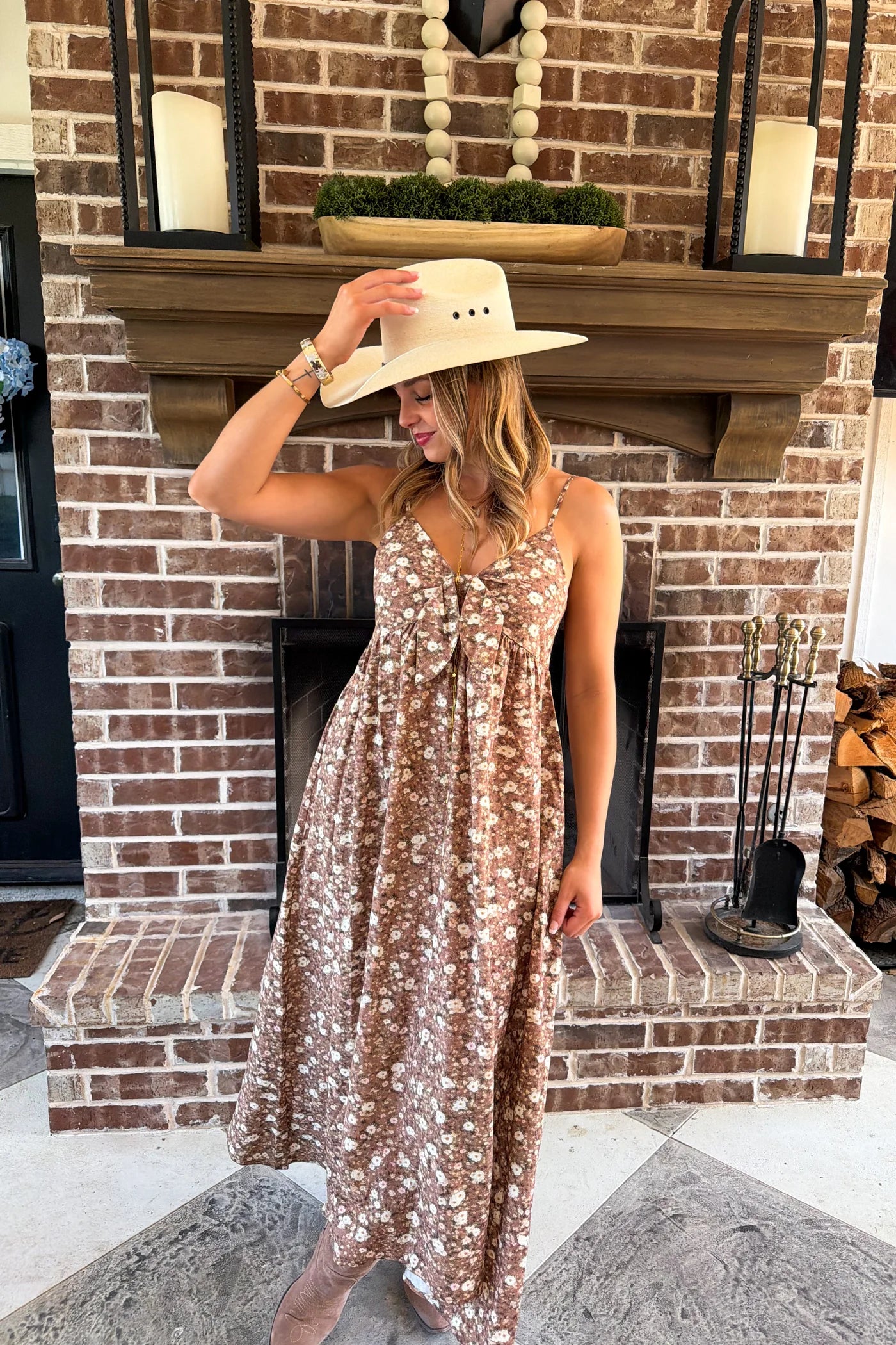 Prebook WESTERN CHARM MAXI DRESS