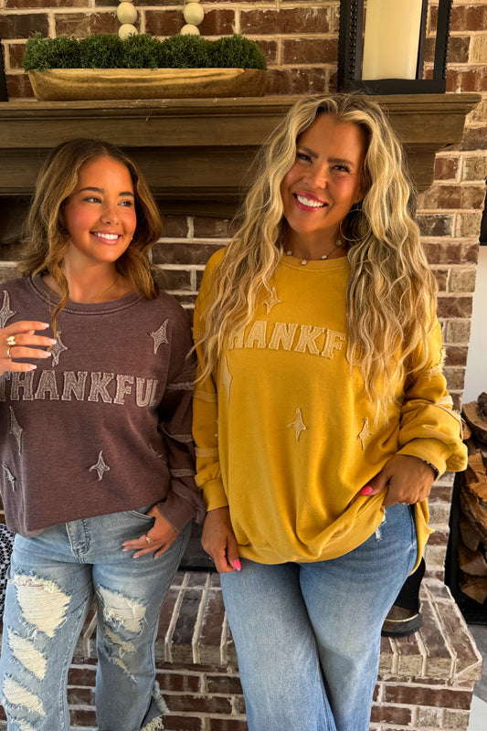 Prebook THANKFUL CLASSIC CREW PULLOVER