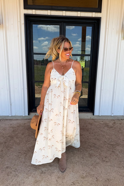Prebook WESTERN CHARM MAXI DRESS