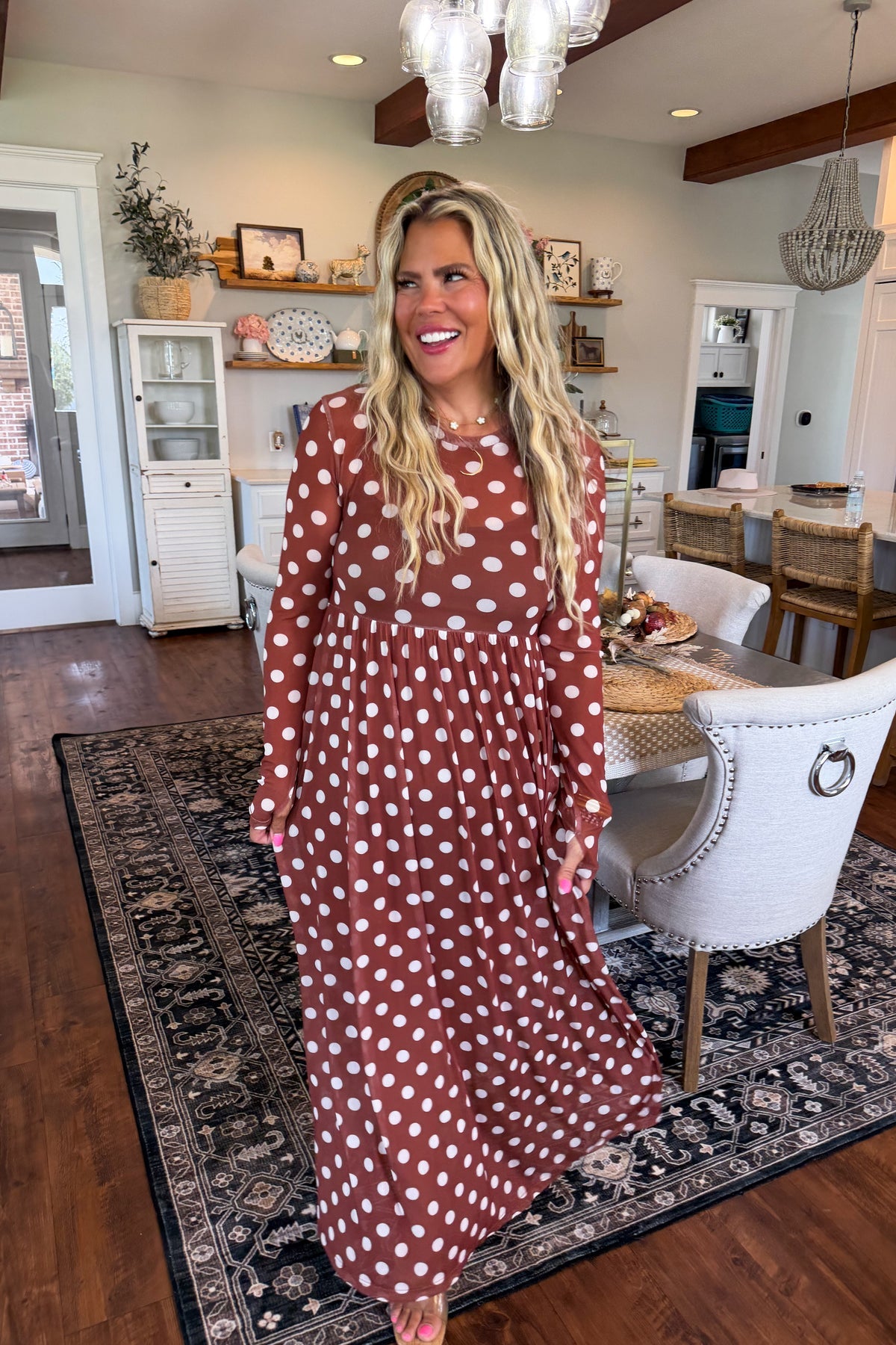 Prebook THE COUNTRYSIDE MESH DRESS
