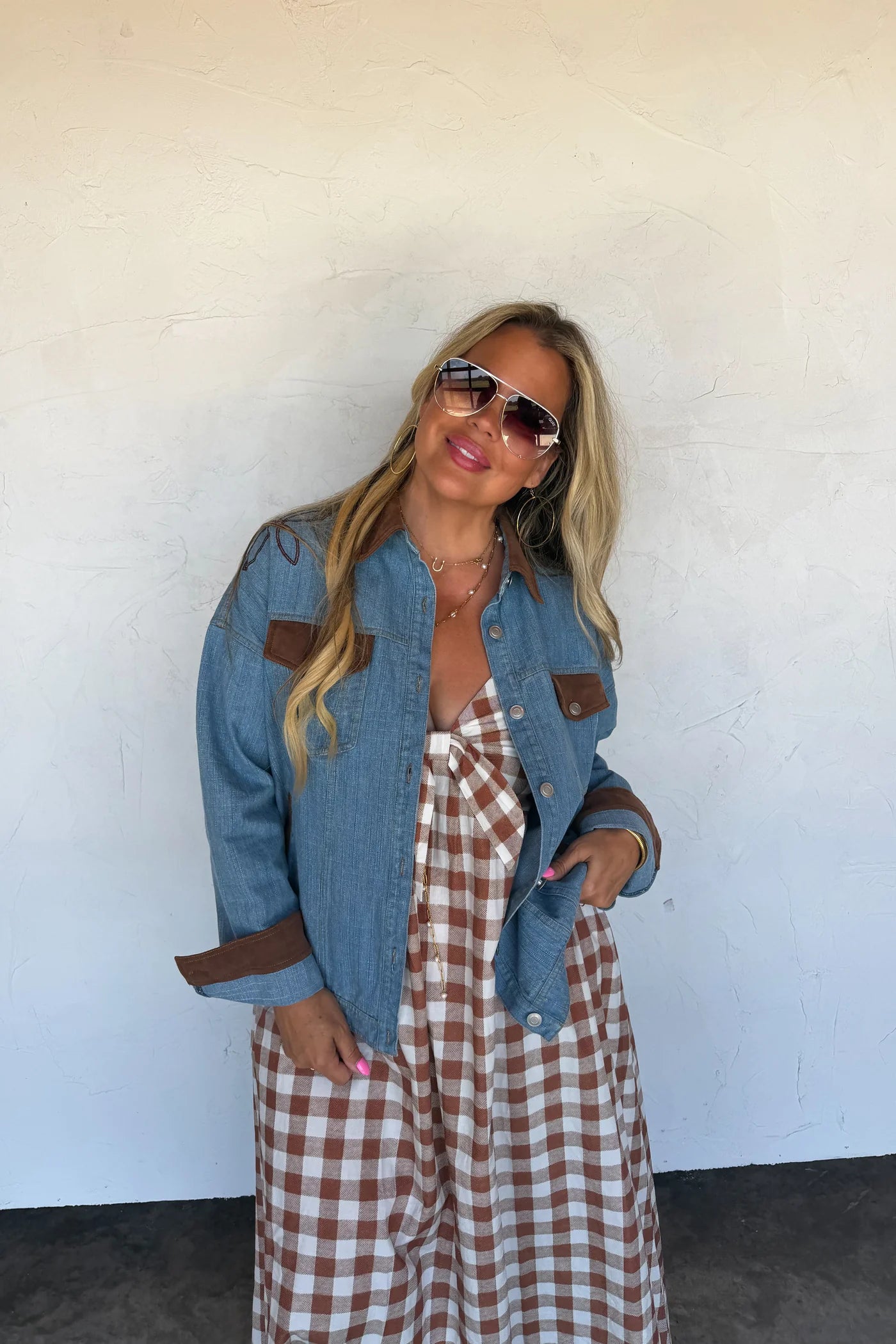 Prebook- COWBOY ROMANCE DENIM JACKET