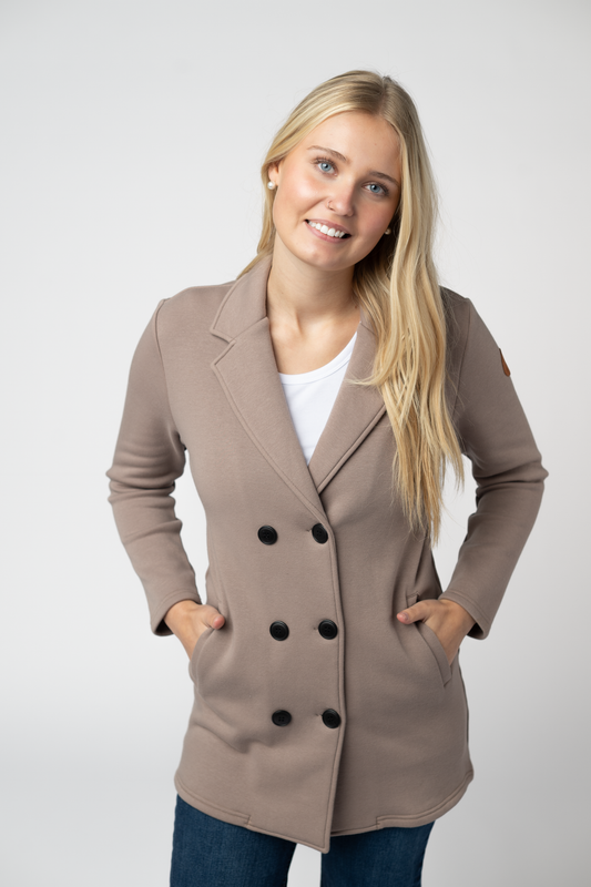 Scarlett Sweater Jacket - Mocha