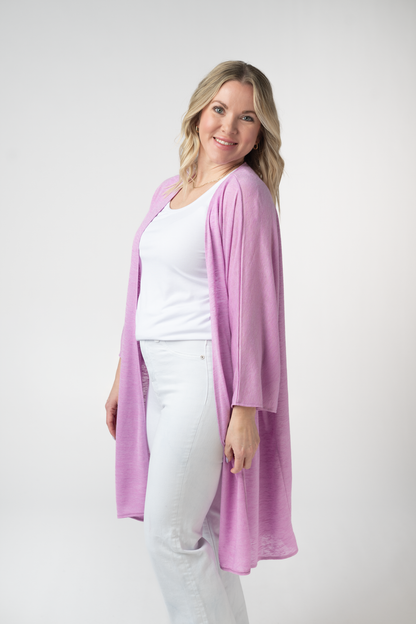 Ellie Cover-Up Kimono - Lilac