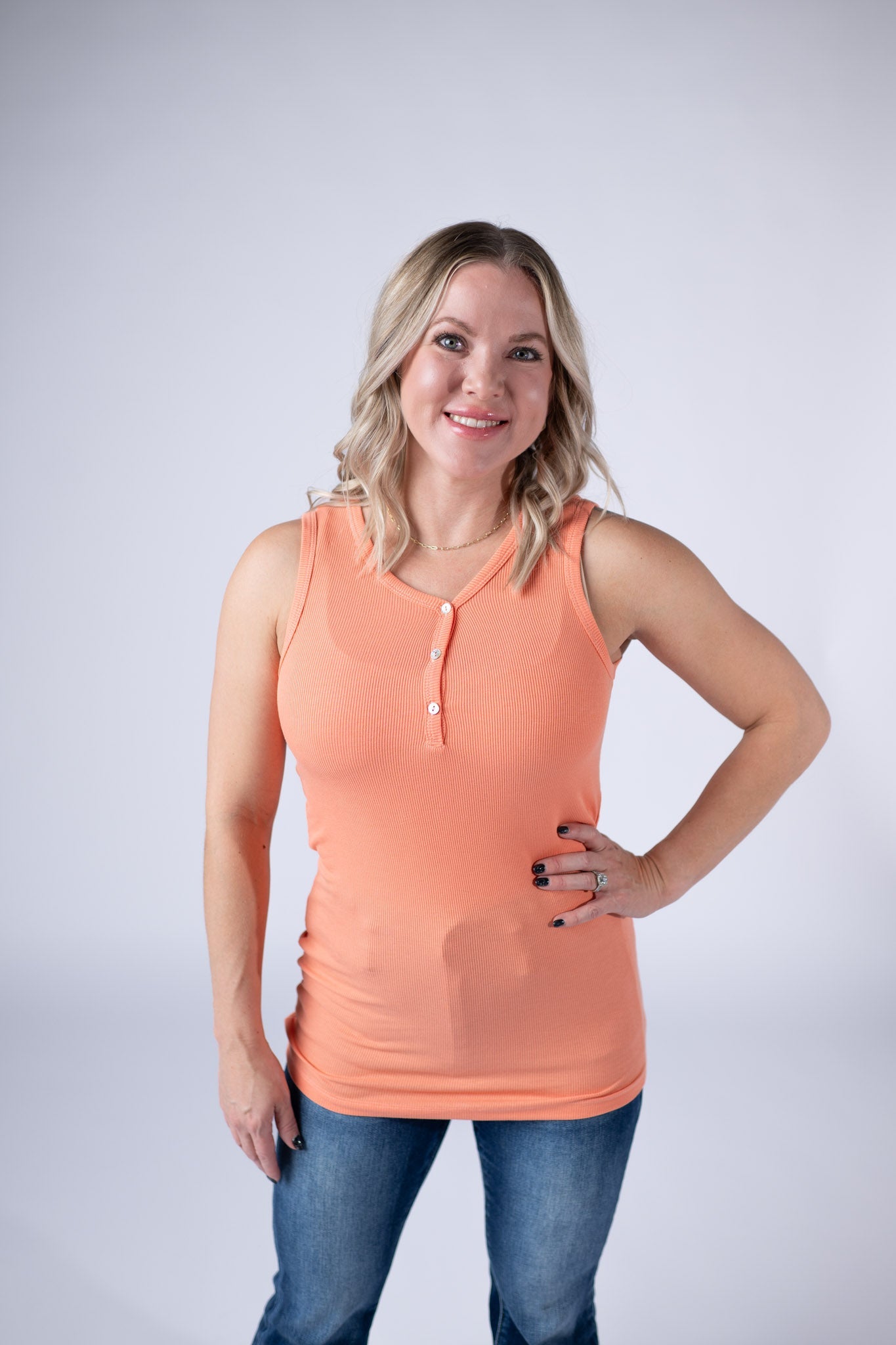 Addison Tank - Orange