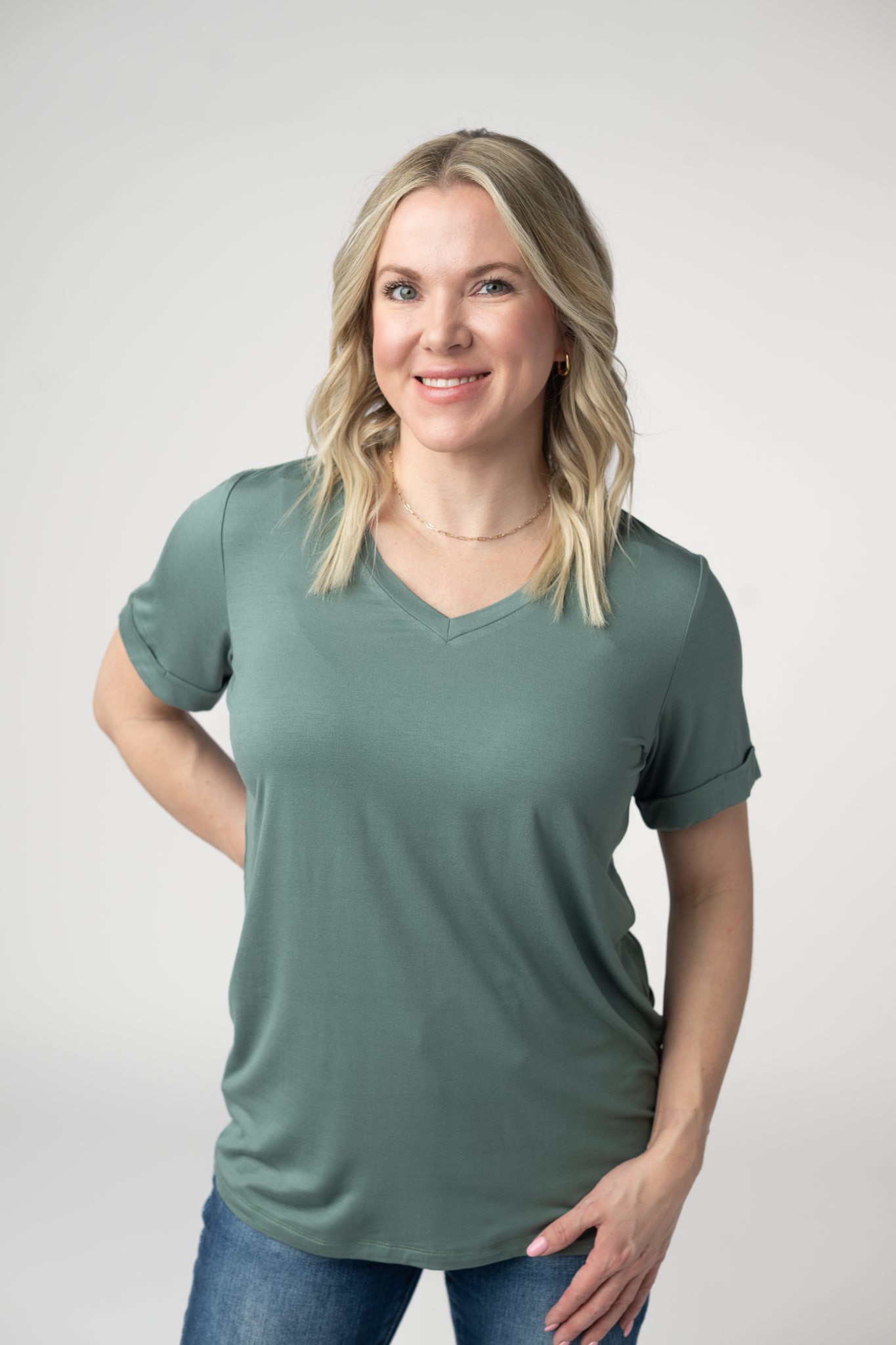 Sophie Top - Dusty Jade