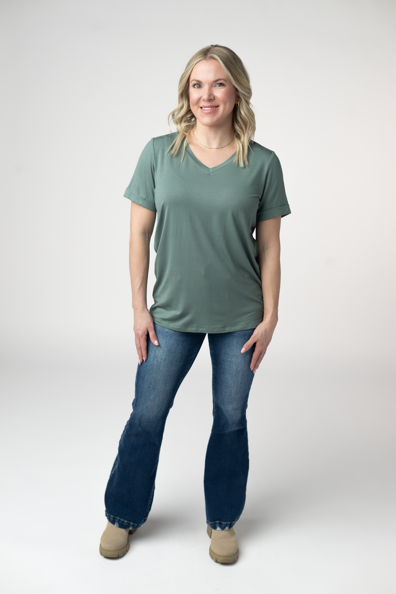 Sophie Top - Dusty Jade