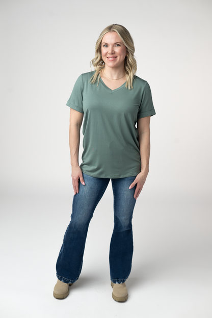 Sophie Top - Dusty Jade