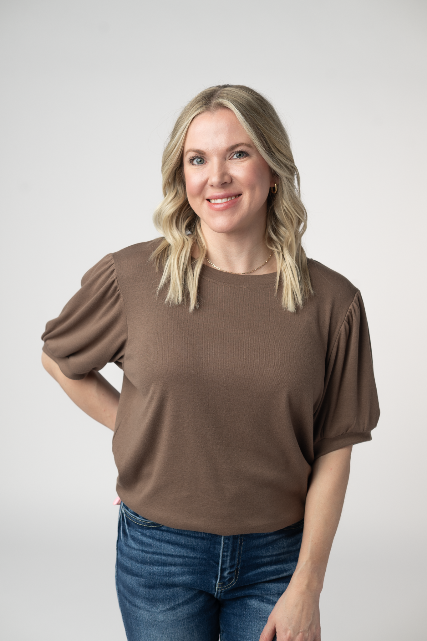 Katie Cozy Top - Mocha
