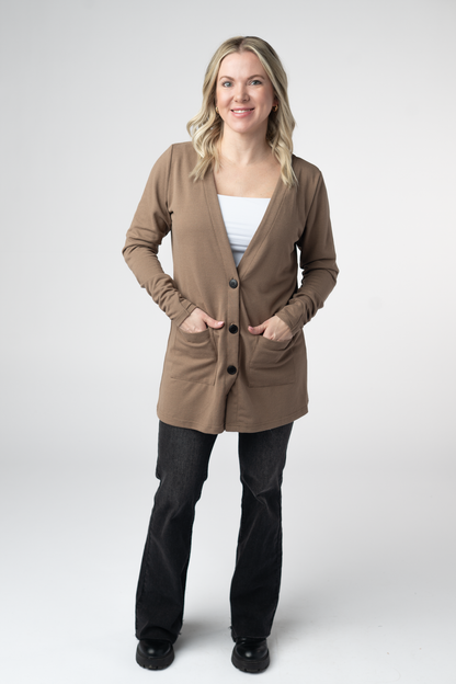 Cori Cardigan - Mocha