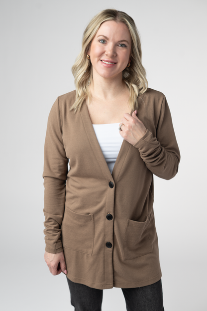 Cori Cardigan - Mocha